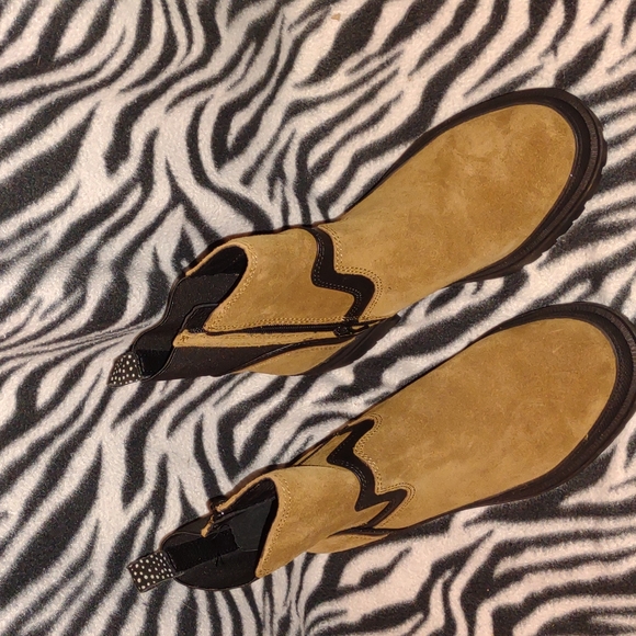 👣LUCKY BRAND EABILE Topanga Tan Boots - Picture 15 of 16